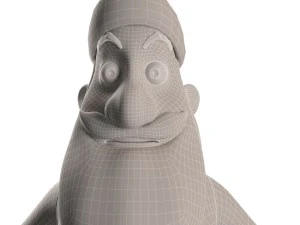 santa claus character 3D Model