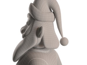 santa claus character 3D मॉडल