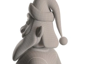 santa claus character 3D Model