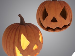 halloween pumpkin 3D मॉडल