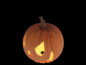halloween pumpkin 3D 모델