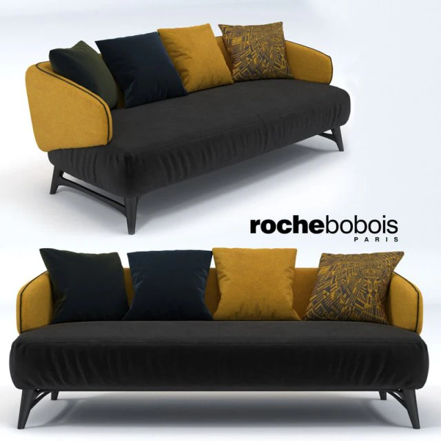aries 25 seat sofa 3D Model .c4d .max .obj .3ds .fbx .stl .blend 
