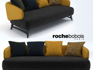 aries 25 seat sofa 3D Model