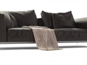 flexform leather sofa ettore 3D Model