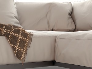 flexform sectional sofa ettore 3D Model
