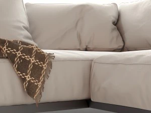 flexform sectional sofa ettore 3D Model