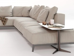 flexform sectional sofa ettore 3D Model