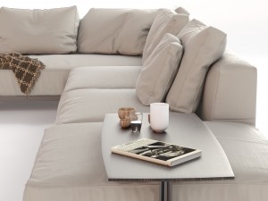 flexform sectional sofa ettore 3D Model