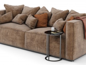 mags soft sofa sectional scandinavian design Model 3D