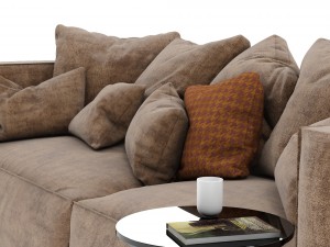 mags soft sofa sectional scandinavian design Model 3D