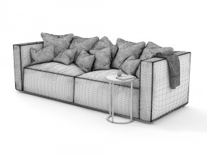 mags soft sofa sectional scandinavian design Model 3D