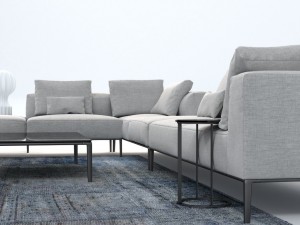 b and b italia sofa michel effe 3D Model