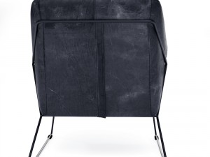metl lounge chair industrywest Modello 3D