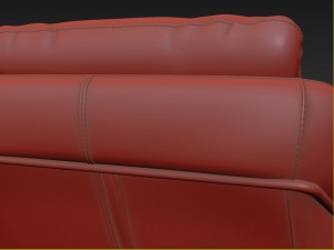 metl lounge chair industrywest Modello 3D