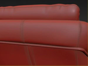 metl lounge chair industrywest 3D Model