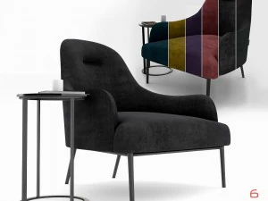 fauteuil omarmen 3D Model