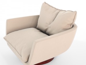 rua ipanema lounge chair 3D Model