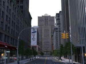 metropolis city block 3d 3D Model