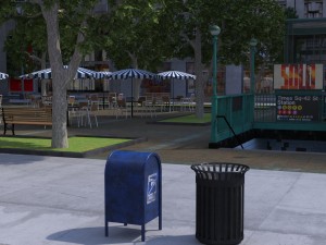 metropolis city block 3d Modelo 3D