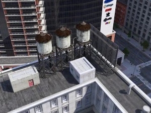 metropolis city block 3d 3D Model