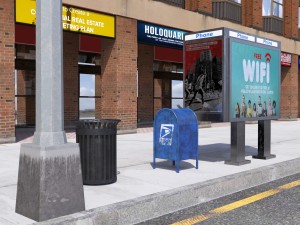 metropolis city block 3d Modelo 3D