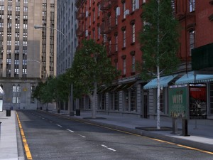metropolis city block 3d Modelo 3D