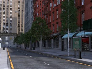 metropolis city block 3d 3D Model