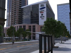 metropolis city block 3d 3D Model