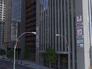 metropolis city block 3d Modelo 3D