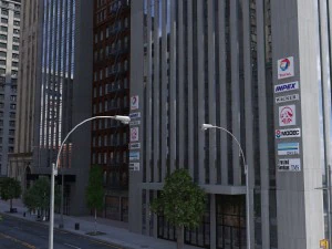 metropolis city block 3d 3D Model