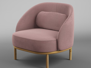 fuuga armchair 3D Model