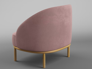 fuuga armchair 3D Model