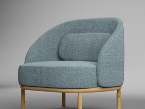 fuuga armchair 3D Model