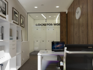 modern office interior design model Modelo 3D
