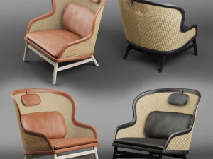 poltrona dandy Modello 3D