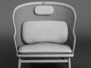 dandy armchair 3D Model