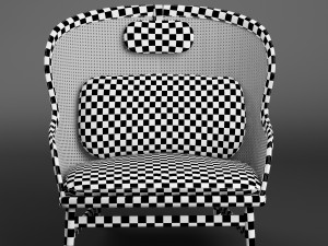 dandy armchair 3D Model