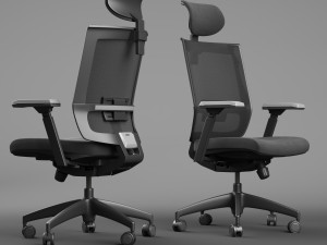 office chair t04 zmax 3D Model
