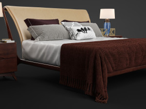 bed of jane art Modèle 3D