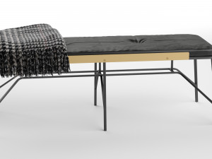 album bench industry west 3D Model