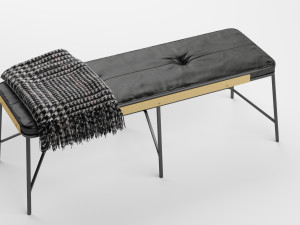 album bench industry west 3D Model