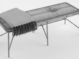 album bench industry west 3D Model