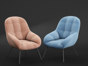 sunday lounge chair 3D मॉडल
