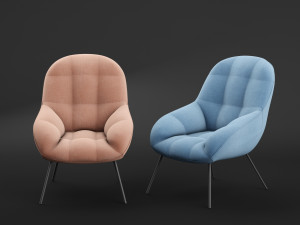 sunday lounge chair 3D मॉडल