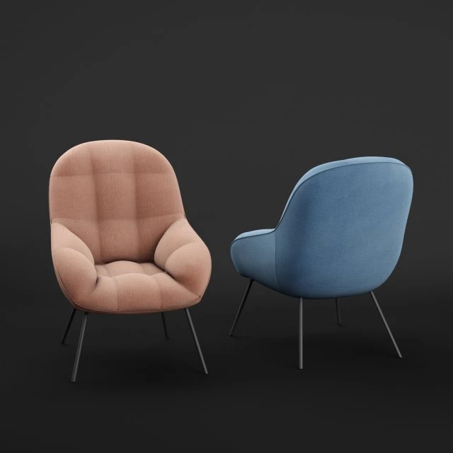 sunday lounge chair 3D Model .c4d .max .obj .3ds .fbx .stl .blend 