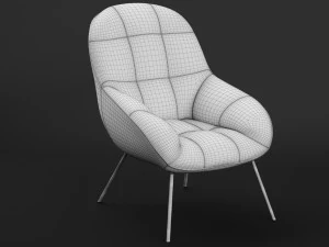 sunday lounge chair 3D Model