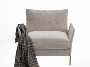 outline chair Modèle 3D