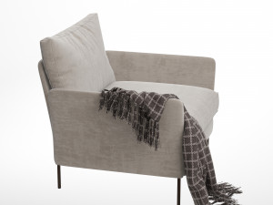outline chair Modèle 3D