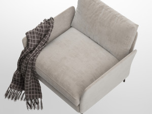 outline chair Modèle 3D