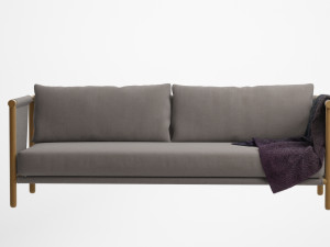 lax series trestles sofa Modello 3D